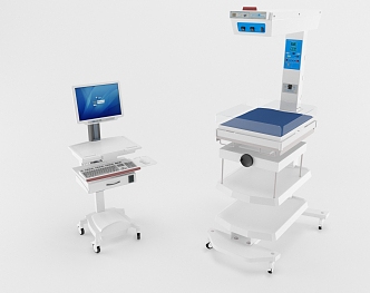 modern medical equipment 3d model