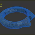 Ancient Bronze Bracelet With Rustic Green Patina And Engraved Inscriptions