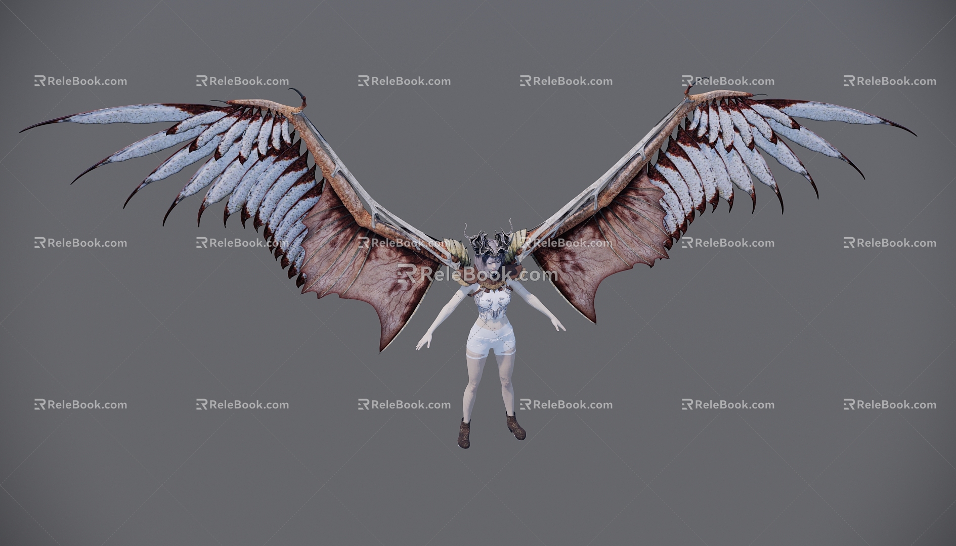 Angel Girl Characters 3d model