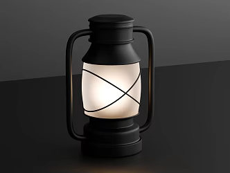 Kerosene lamp 3d model