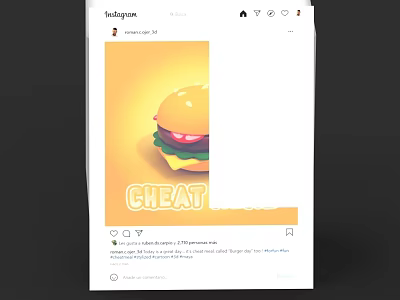 Delicious Cheat Day Burger With Juicy Patty Fresh Vegetables And Sauce 3d model
