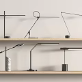 Modern table lamp 3d model