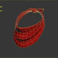 Stylish Red Hair Accessory Headband With Knot Design And Soft Fabric