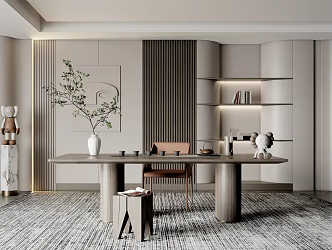 Modern Tea Room 3d model