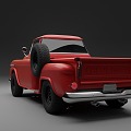 Chevrolet 1959 Apache Pickup Retro Jeep 3d model