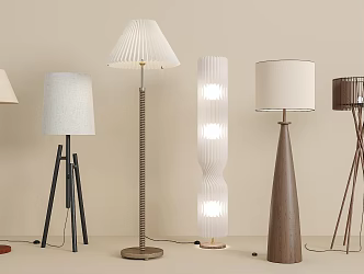 Floor Lamp Metal Floor Lamp Art Floor Lamp 3d model