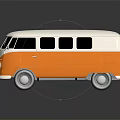 modern bus 3d model
