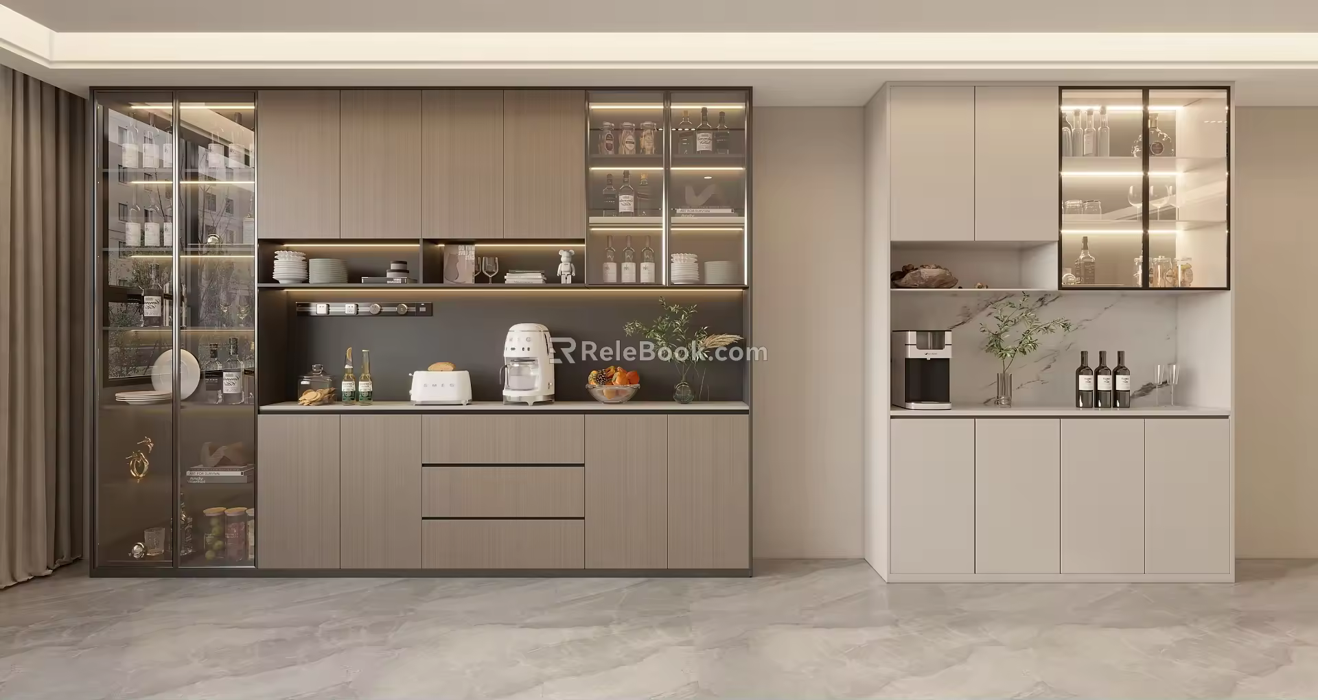 Wine Cabinet 3d model