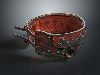 Belt Cowlash Items 3d model