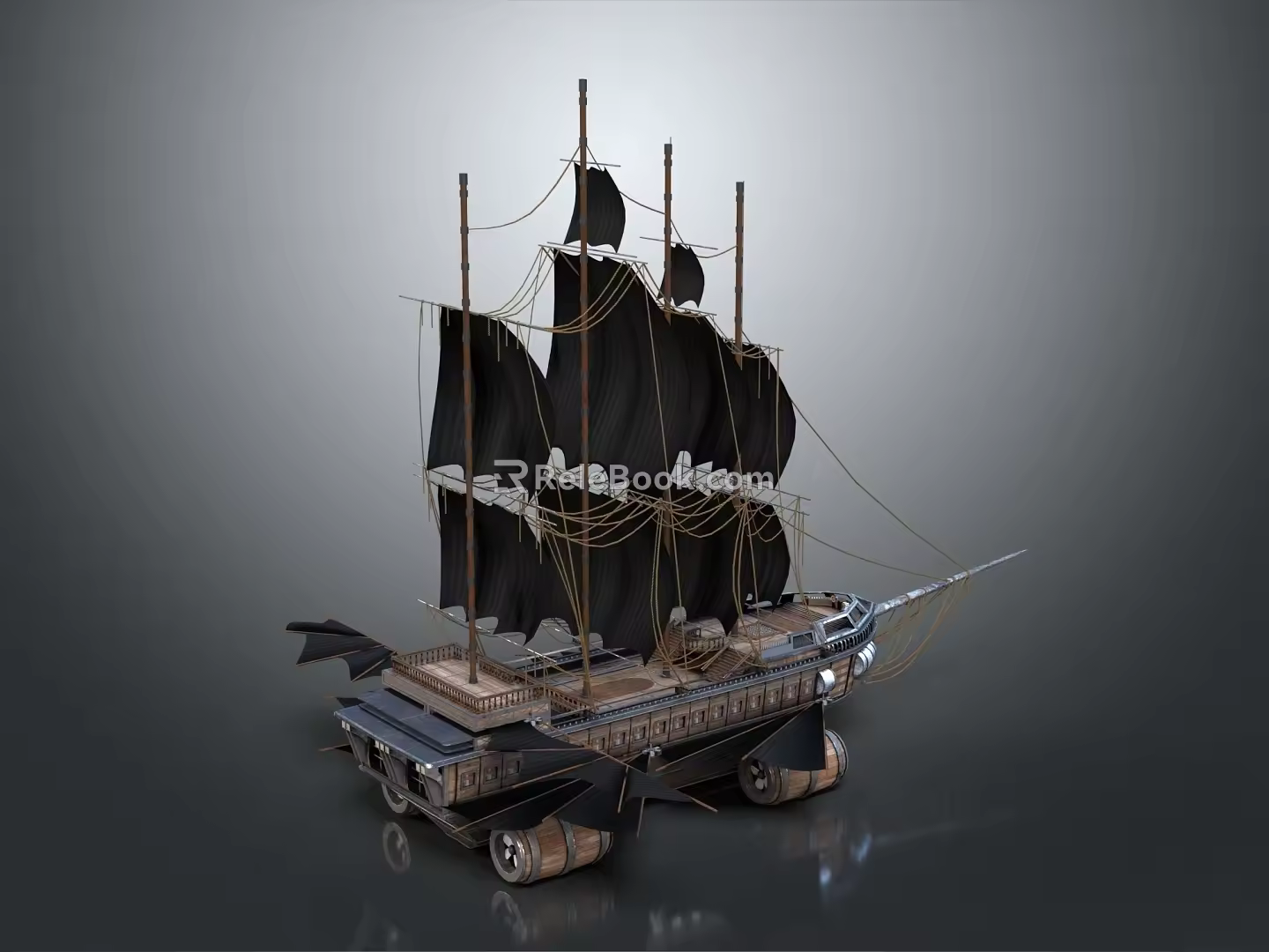 modern ship ancient ship ancient warship large ancient ship ancient warship 3d model