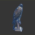 Modern Eagle Carving 3d model