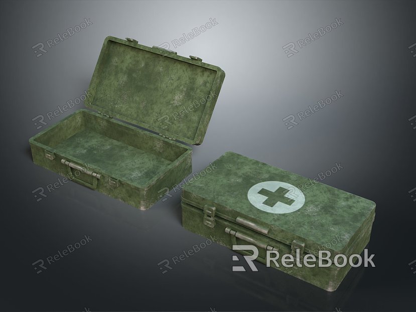 Medical Kit First Aid Kit Surgical Kit Medicine Kit Medical Equipment Medical Facilities Medical Items model