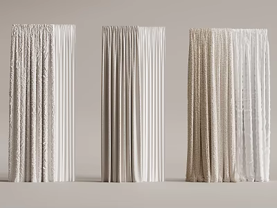 Curtains 3d model