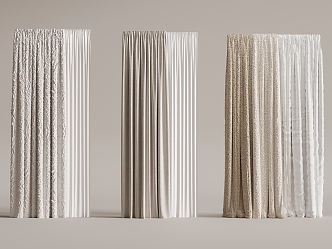 Curtains 3d model