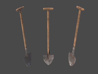 spade 3d model