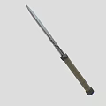 Dagger Sabre Tool Knife Field Dagger Military Dagger Knife Low Face Number Low Model Simple Model Game Next Era Movie and TV Level Super Realism 3d model