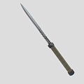 Dagger Sabre Tool Knife Knife Field Dagger Military Dagger Knife Low Face Number Low Model Simple Model Game Next Era Movie and TV Level Super Realism 3d model