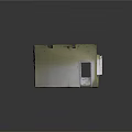 Unfinished Room Interior With Peeling Walls Tile Wall And Construction Debris