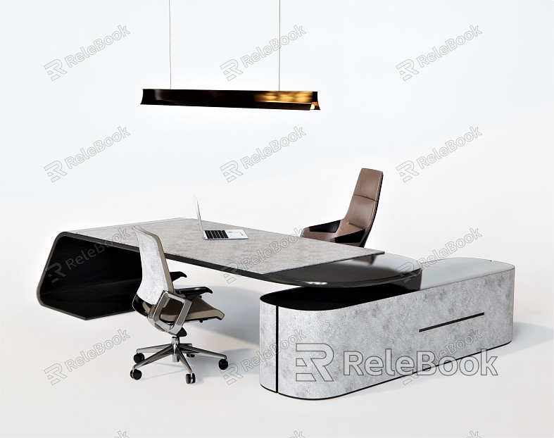 Modern Office Desk Chair Office Chair Roller Wheelchair Office Desk Chandelier Laptop model