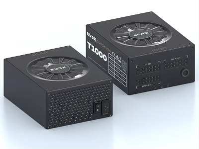 Power Supply Computer Power Supply Server Power Supply 3d model
