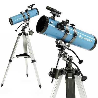 Modern Other Telescopes Sky Observer Reflector Refractor Sky 3d model