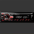 Pioneer Car Audio Receiver With Front USB Interface And Control Knobs 3d model