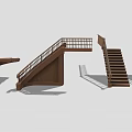 Various Wooden Staircase Designs With Handrails And Steps For Home Interiors