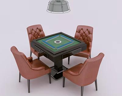 Mahjong Table Modern Style Mahjong Table 3d model