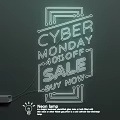 Cyber Monday Neon Lamp Sale Featuring 40 Percent Off Buy Now Deal