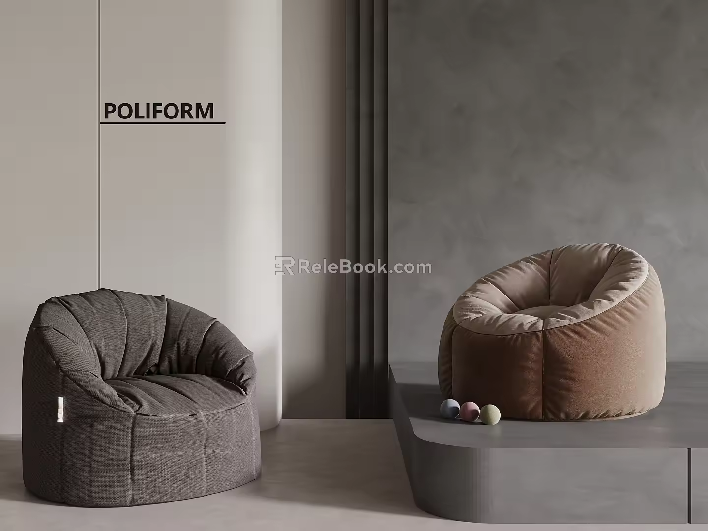 Lazy Sofa 3d model