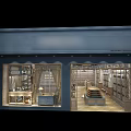 Modern Steam Shower And Sauna Space With Wooden Benches And Glass Partition Design