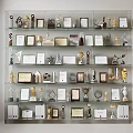 Multi Tier Display Cabinet Shelves Holding Trophies Medals Certificates And Awards
