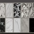Various Styles Of Wainscoting With Marble Textures And Color Options For Interior Design
