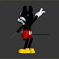 Mickey Mouse Cartoon Characters Cartoon Animals Cartoon Small Animals Game Characters Virtual Characters Anime Characters 3d model