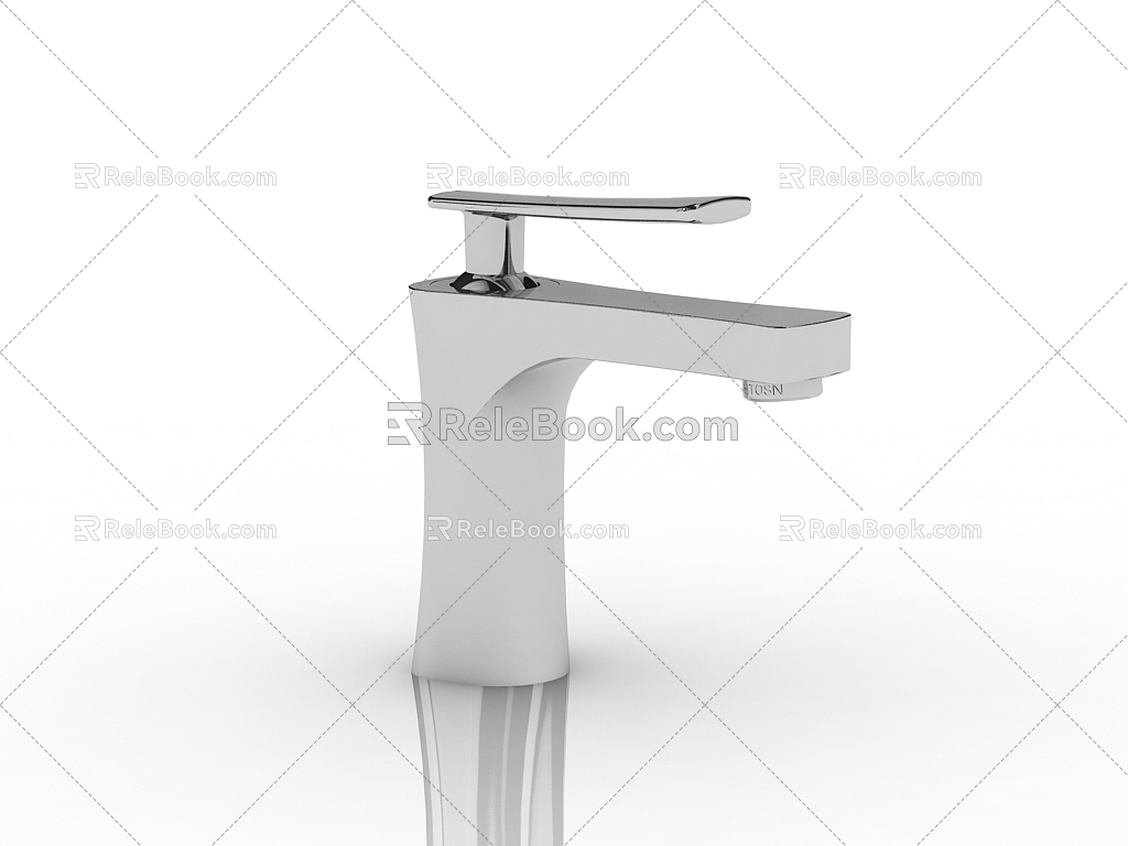 Modern faucet 3d model