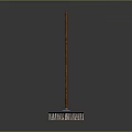 Durable Broom With Wooden Handle And Stiff Bristles For Home Floor Cleaning