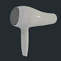 White Sleek Design Hair Dryer Essential Daily Electrical Appliance For Household Use