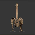 Realistic Human Skeleton Model Medical Device for Anatomical Education and Training