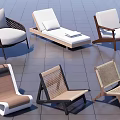 Various Stylish Outdoor Chairs With Woven Wooden And Modern Leisure Designs