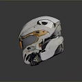 Sci-Fi Helmet Alien Helmet-Helmet High Tech Helmet Game Helmet 3d model