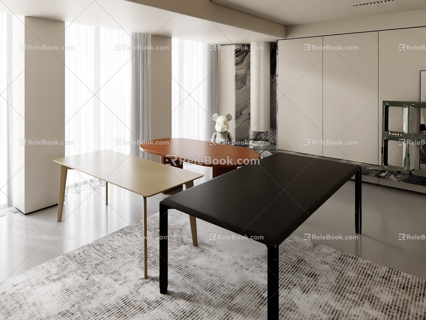 Dining table 3d model