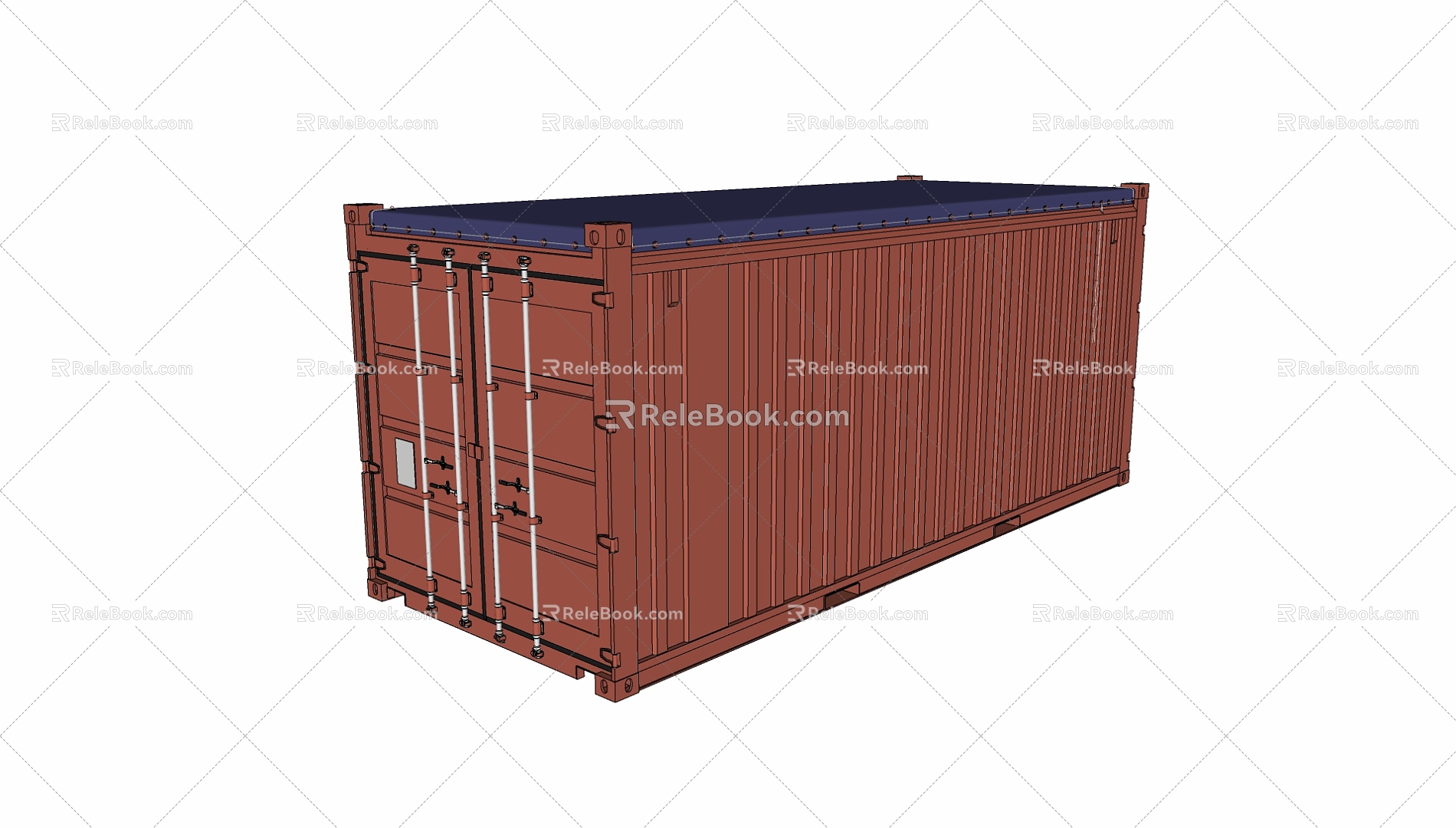 Container 3d model