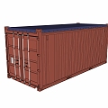 Container 3d model