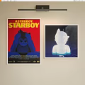 Astro Boy Starboy Poster And Artyra Glowing Figure Wall