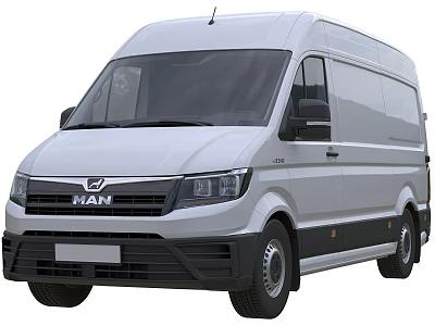 Hyundai Car Truck Minibus Van MAN 3d model