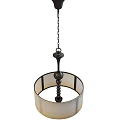 Lampshade chandelier 3d model