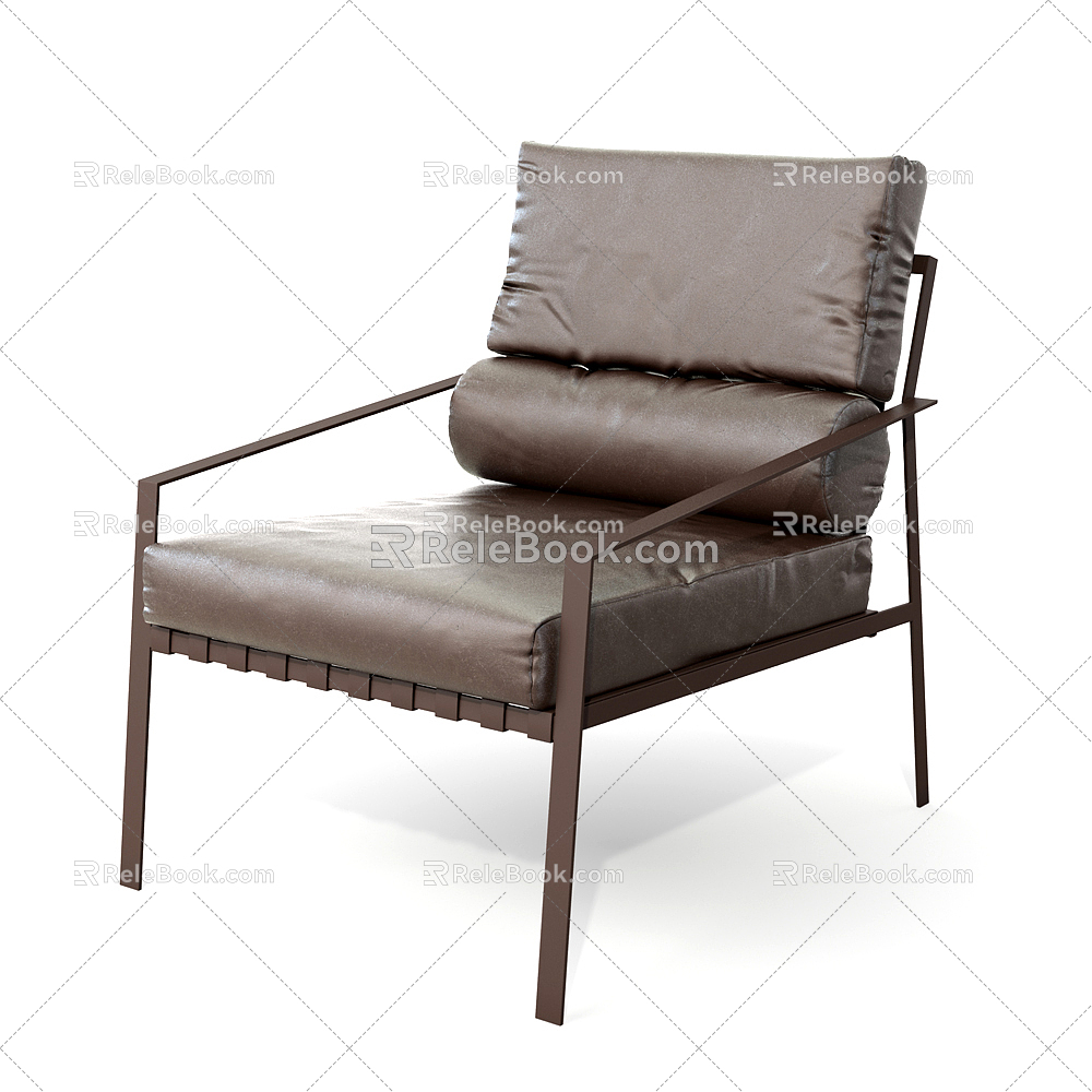 modern armchair chair model