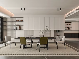 Modern Restaurant 3d model