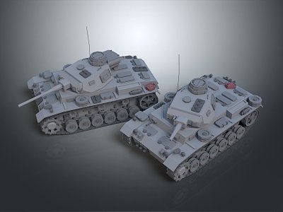 Modern Tanks Military Vehicles 3d model