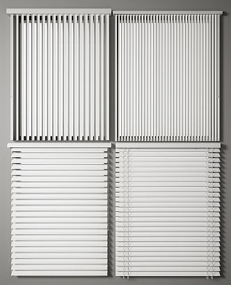 Modern venetian blinds 3d model